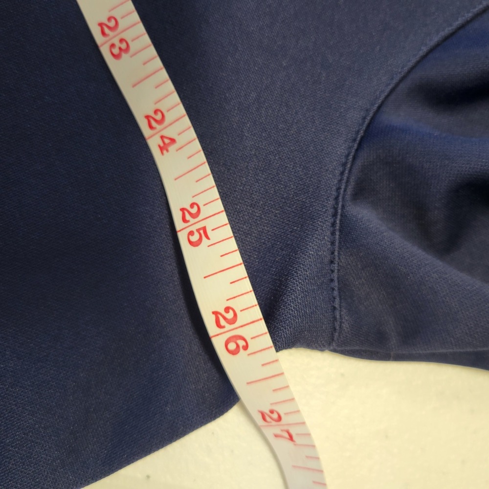 Russell UNC Tar Heels Polo Shirt Mens 2XL Navy Blue Short Sleeve Performance - Picture 5 of 7
